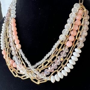 Pastel multicolored necklace